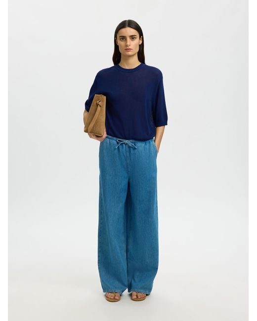 SELECTED Blue Pullover