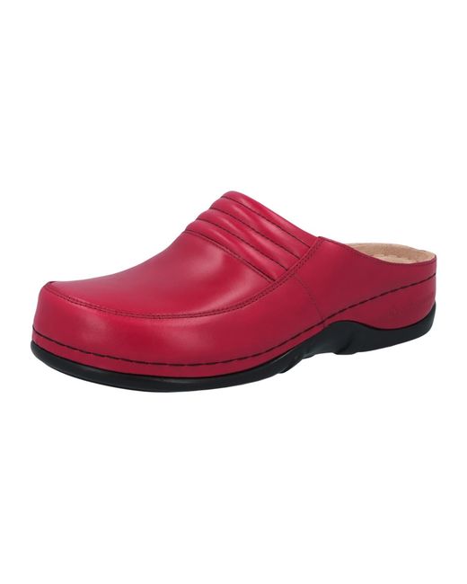 Berkemann Red Clogs Victoria