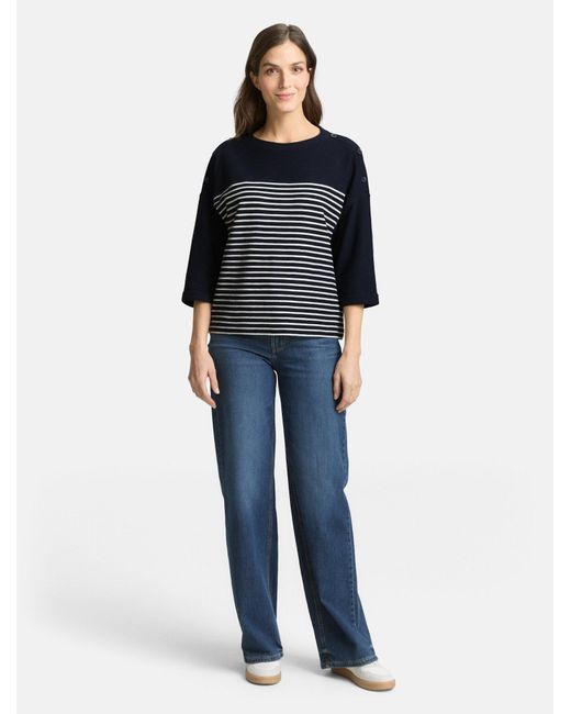 Tom Tailor Blue Pullover