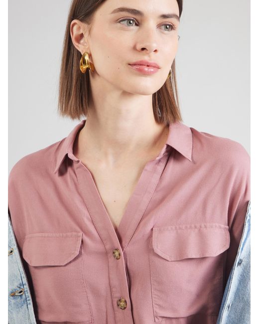Vero Moda Pink Bluse Vmbumpy
