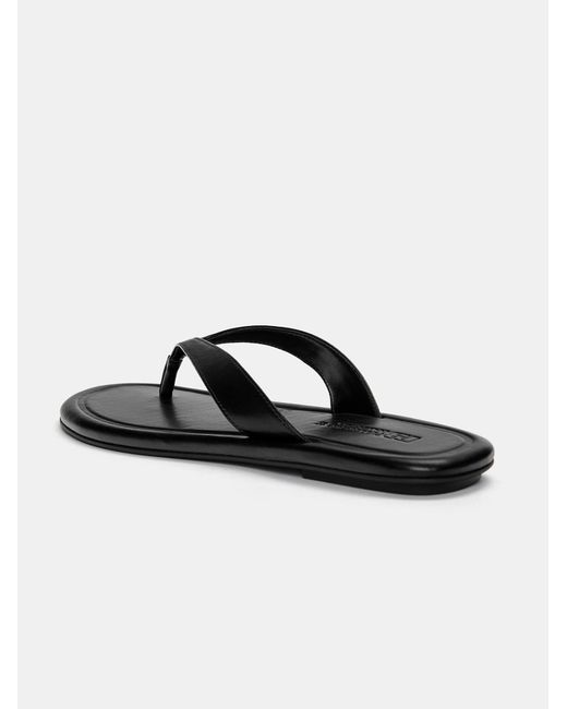 Pull&Bear Black Zehentrenner