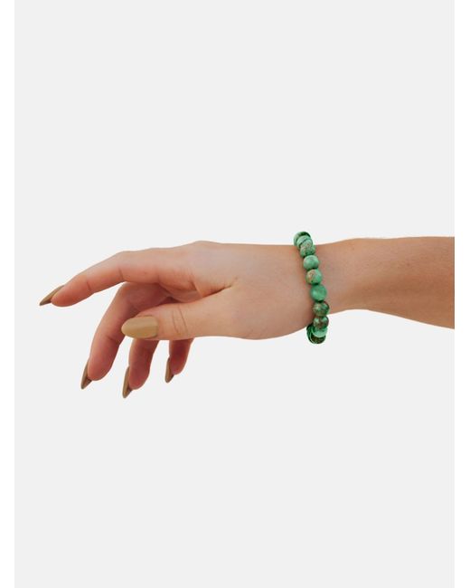 GOOD.designs Perlenarmband in Green für Herren