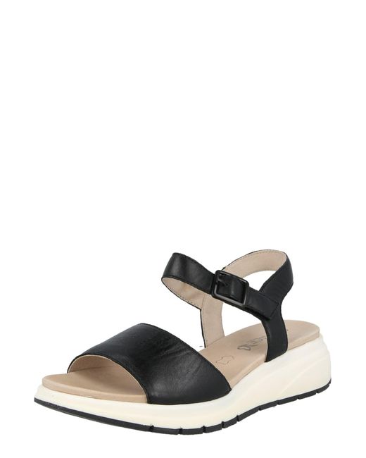 Caprice Black Sandale