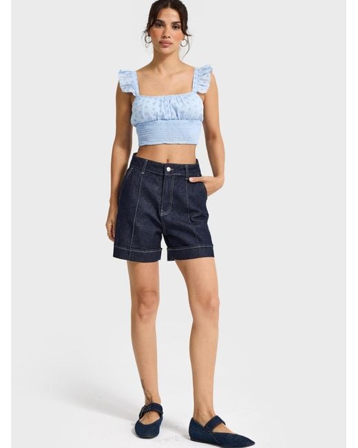 its basic Blue Its Basic Jeans Mini Denim Short
