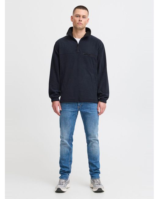 Solid Pullover Matzo in Blue für Herren
