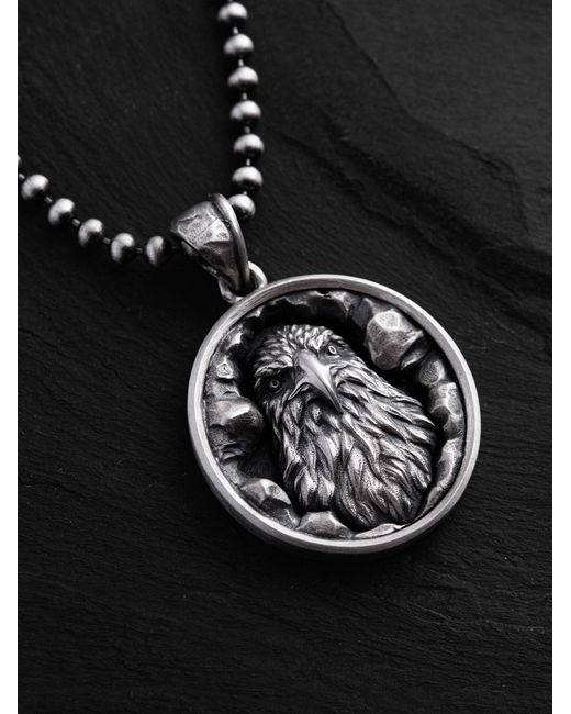 REYTEL Anhänger Eagle in Metallic für Herren