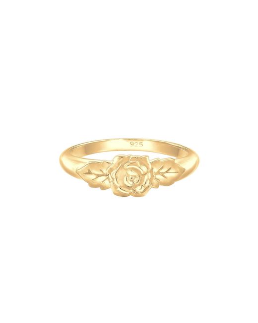 Elli Jewelry Metallic Ring Rose