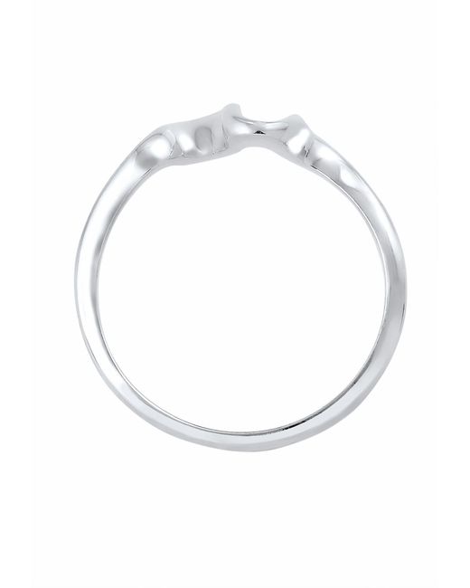 Elli Jewelry Metallic Ring Wellen