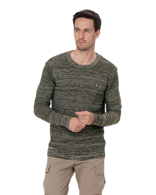 Key Largo Pullover Calgary in Green für Herren