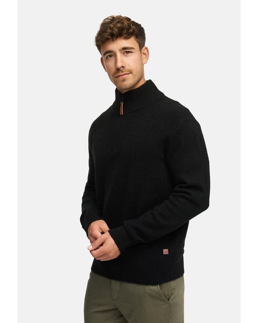 INDICODE Pullover Intrax in Black für Herren