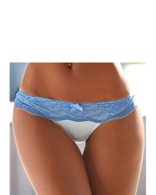 Lascana Blue String