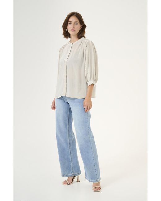 Kaffe White Bluse 'Olina'