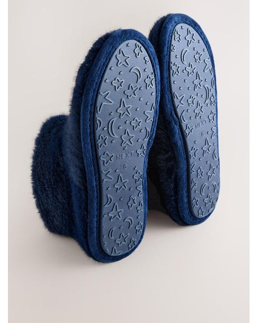 Next Blue Hausschuh