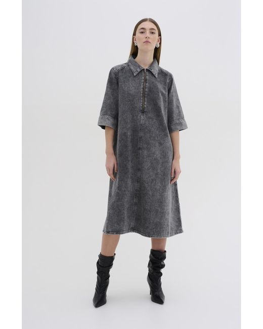 My Essential Wardrobe Gray Kleid Malo