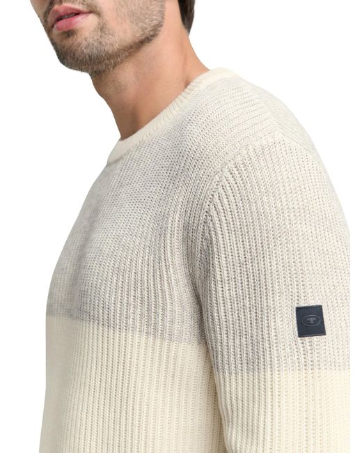 Tom Tailor Pullover in White für Herren