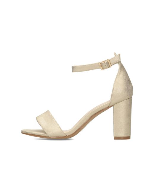 Posh By Poelman Natural Sandale 'Laurie'