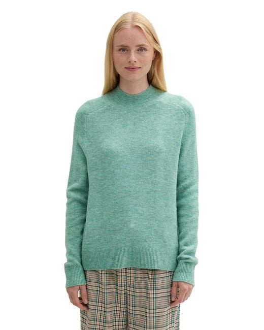 Tom Tailor Green Pullover