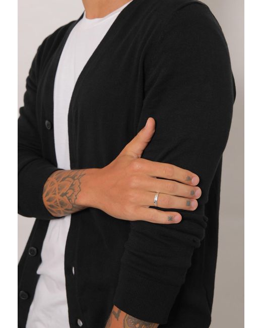 Kuzzoi Ring in Metallic für Herren