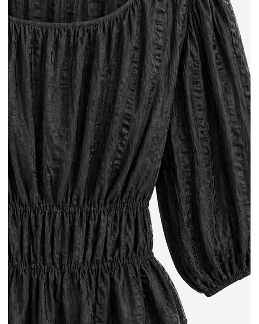 MixRay Black Bluse