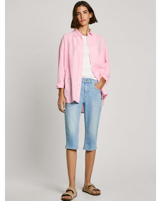 Pepe Jeans Pink Bluse 'Chipper'