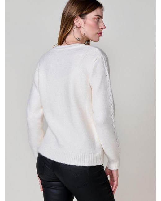 Koröshi White Pullover