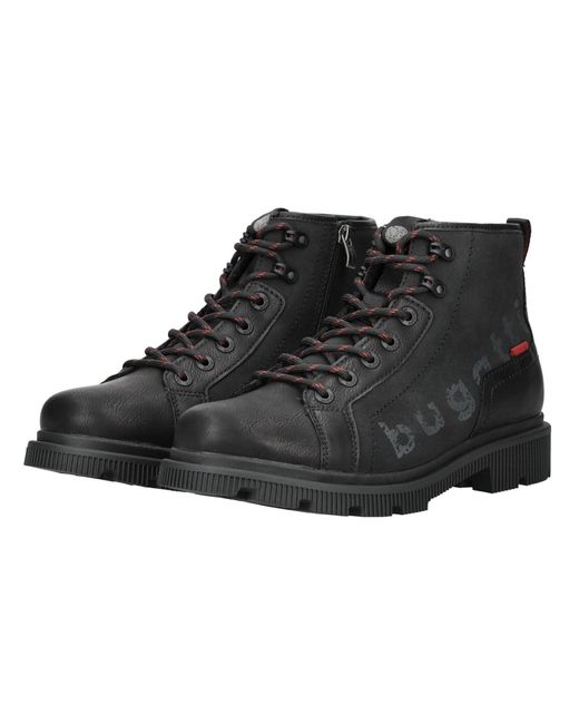 Bugatti Stiefelette in Black für Herren