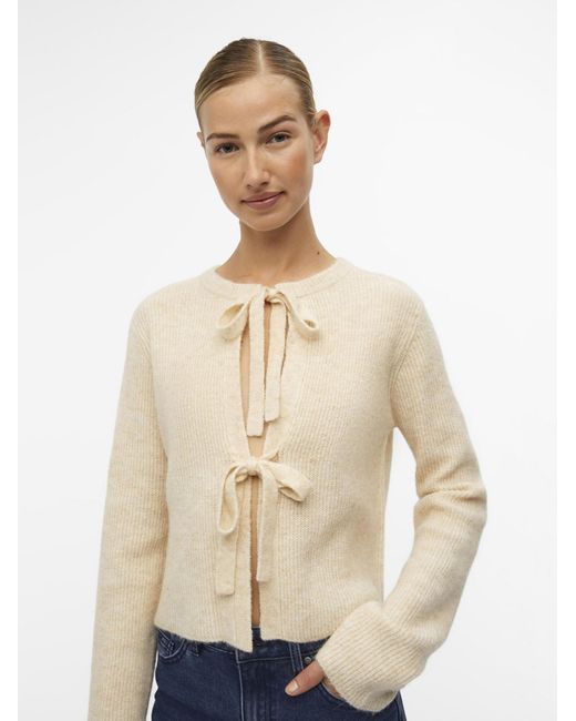 Object Natural Strickjacke Parvi