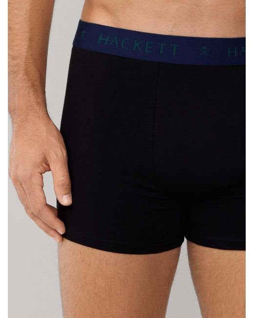 Hackett Boxershort Solid in Blue für Herren