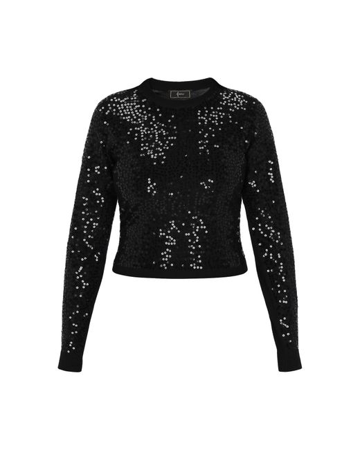 faina Black Pullover
