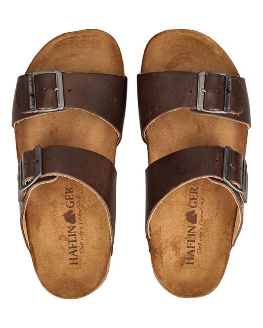 Haflinger Brown Pantolette