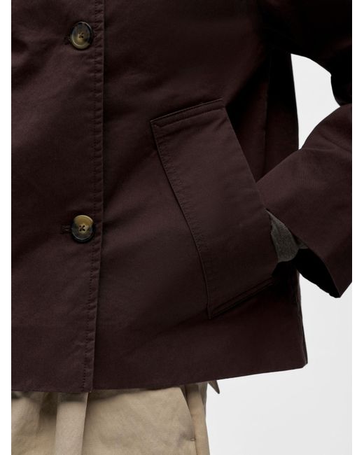 Object Brown Jacke Objgro