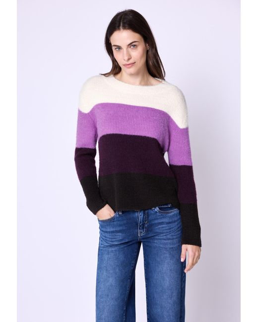 STREET ONE STUDIO Purple Pullover
