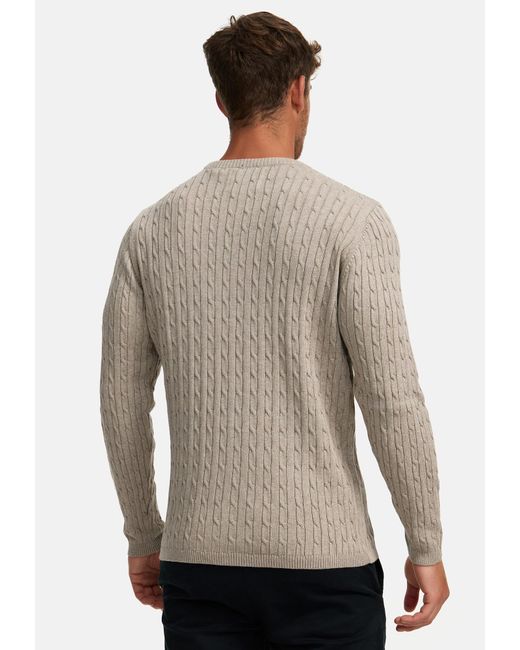 Kronstadt Pullover Cable in Gray für Herren