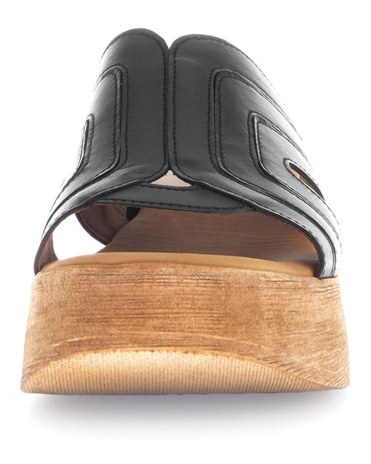 Gabor Black Clogs