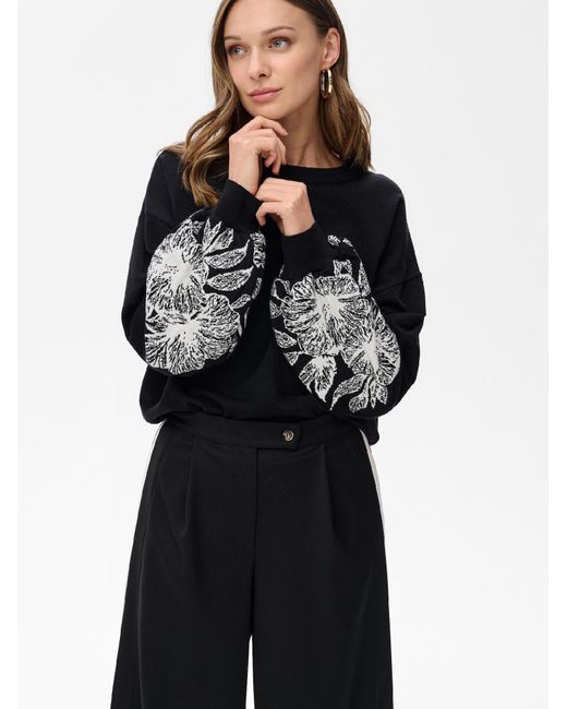Blue Shadow Black Pullover