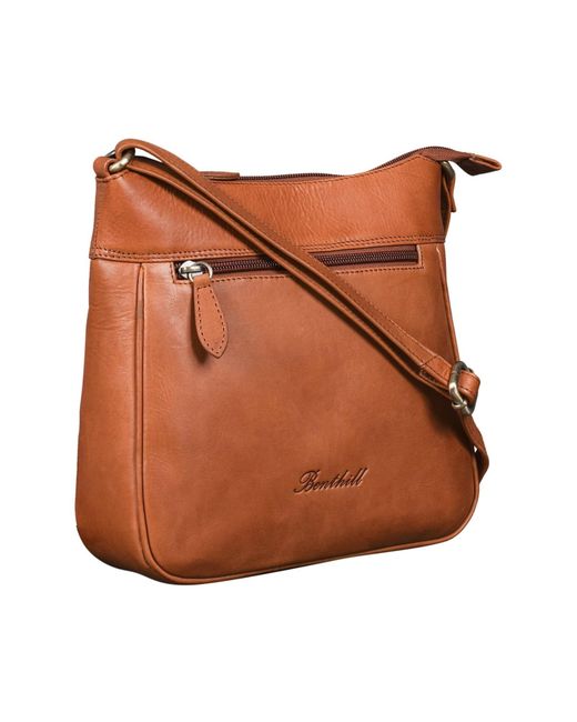 Benthill Brown Schultertasche