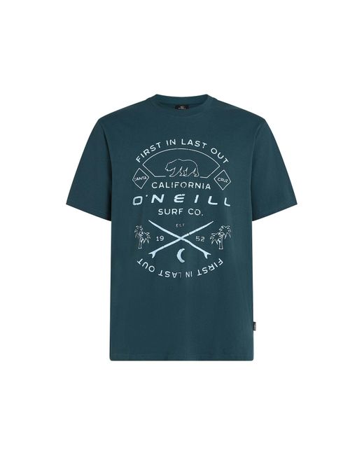 O'neill Sportswear Oneill T-Shirt in Green für Herren