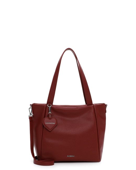 EMILY & NOAH Red Shopper Enie