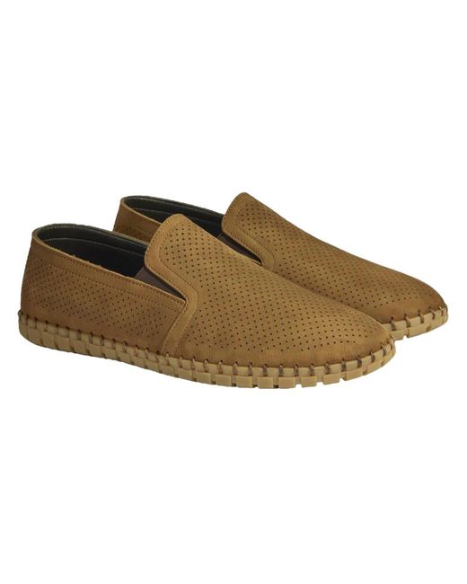 Desa Slipper Slip-Ons in Brown für Herren