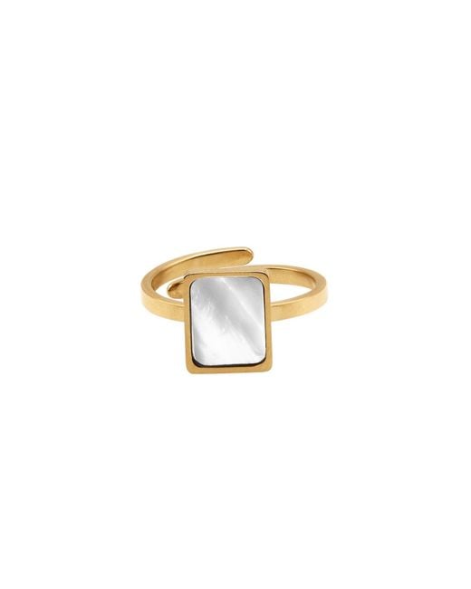 Heideman White Ring Lenya