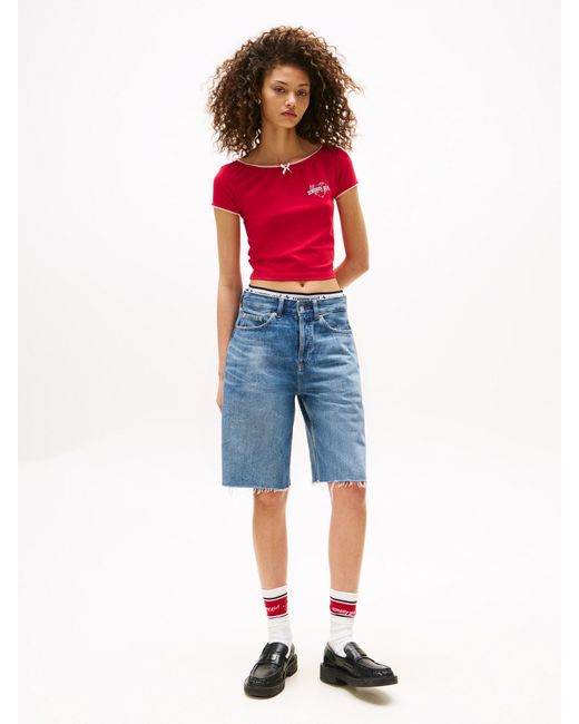 Tommy Hilfiger Red T-Shirt