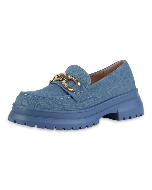VAN HILL Blue Slipper Aurora