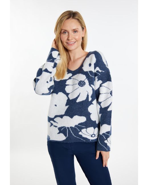 Usha Blue Pullover Lurea