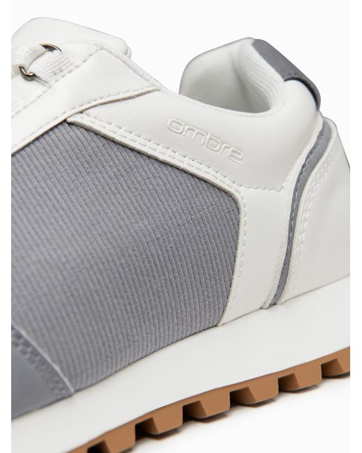 Ombre Sneaker in White für Herren