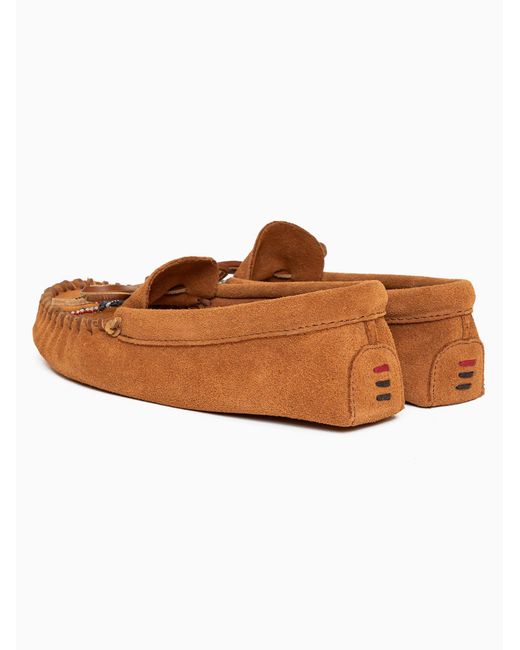 Minnetonka Mokassin in Brown für Herren