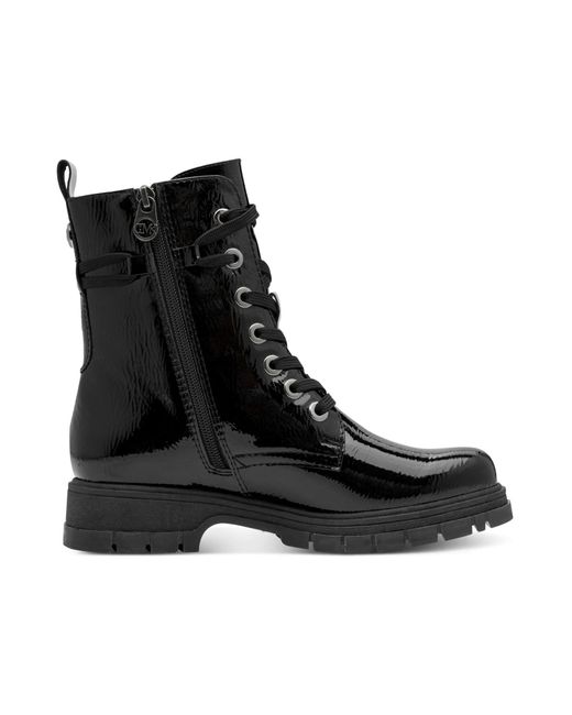 Marco Tozzi Black Schnürstiefelette