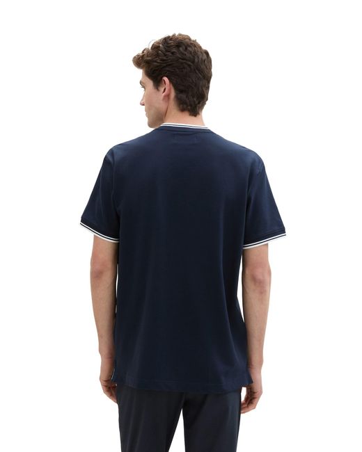 Tom Tailor T-shirt in Blue für Herren