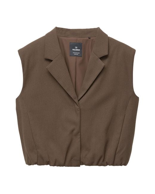 Pull&Bear Brown Weste