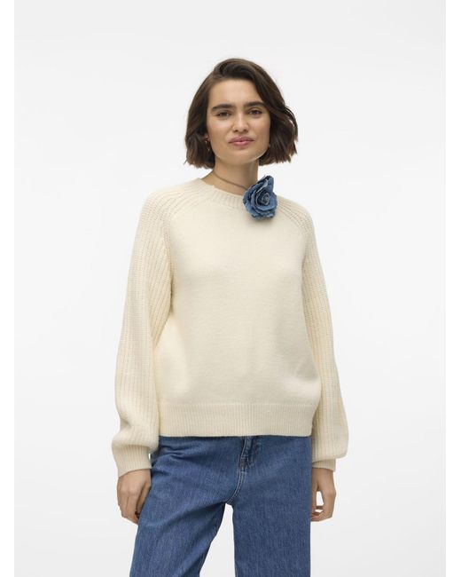 Vero Moda White Pullover Enya