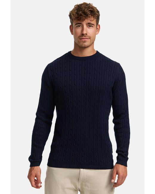 Kronstadt Pullover Cable in Blue für Herren
